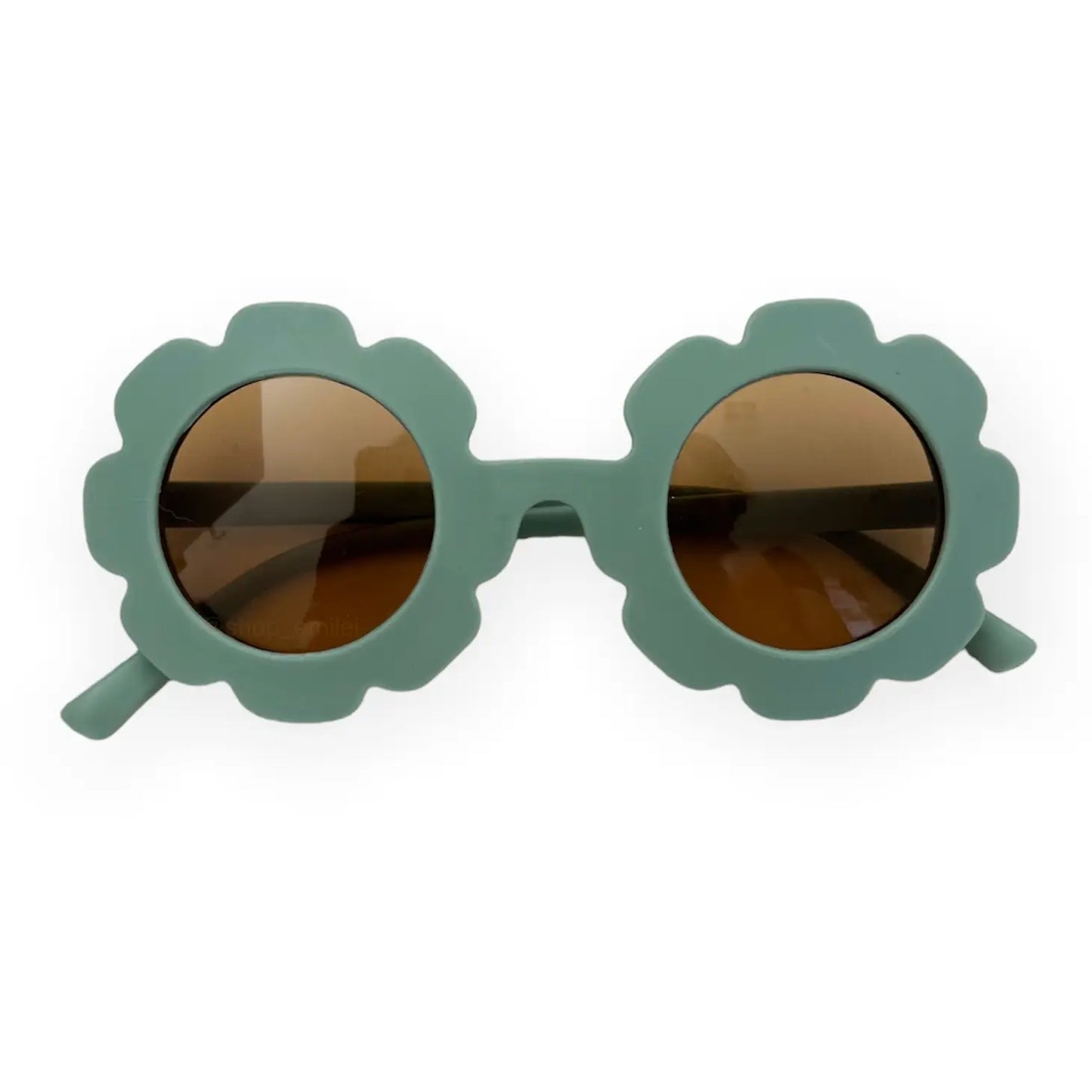 Kids Flower Daisy Frosted Sunglasses