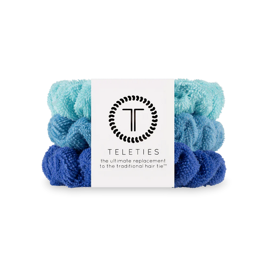Teleties Large Towel Scrunchies - Bora Bora