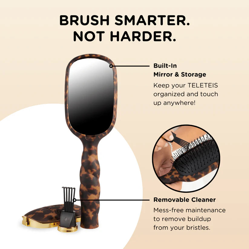 Teleties Detangler Hair Brush - Thick Hair