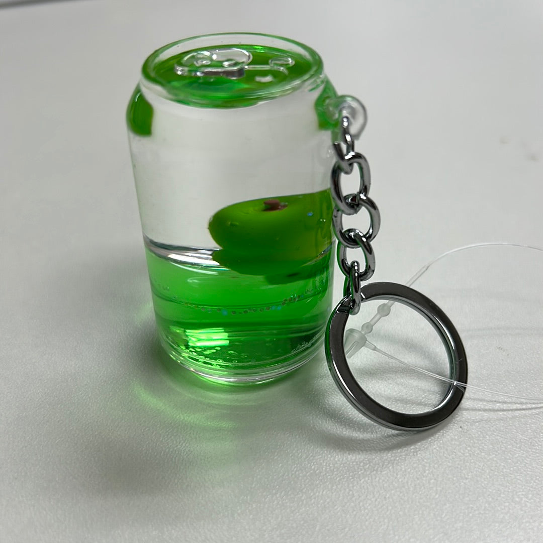 Fruit Can Floaty Keychain