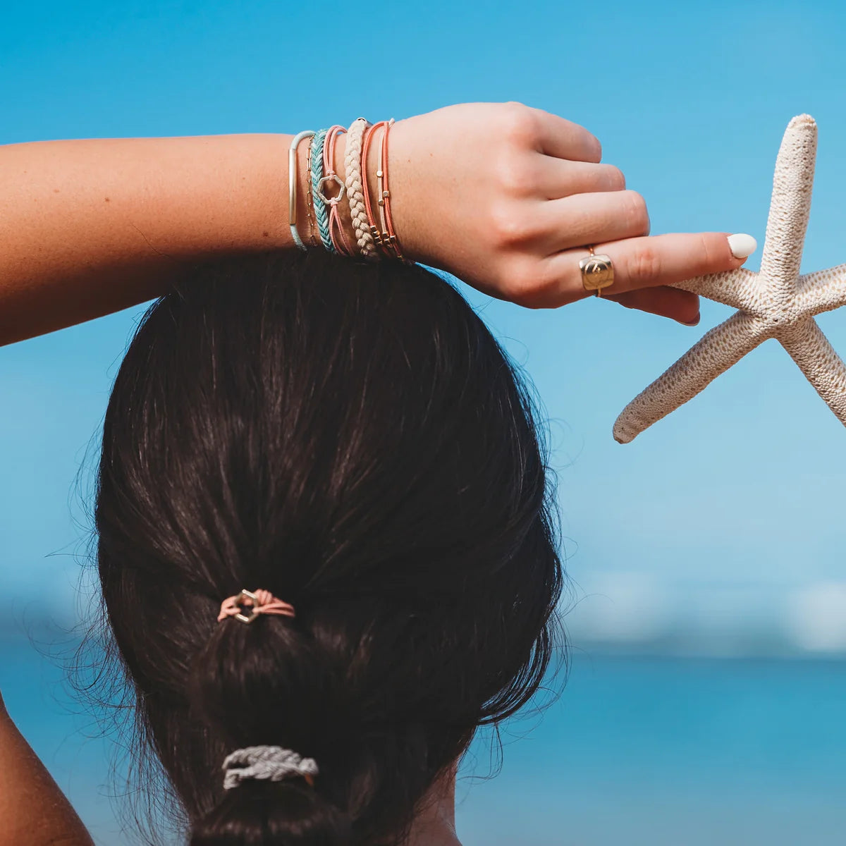 Live - Hair Tie Bracelet