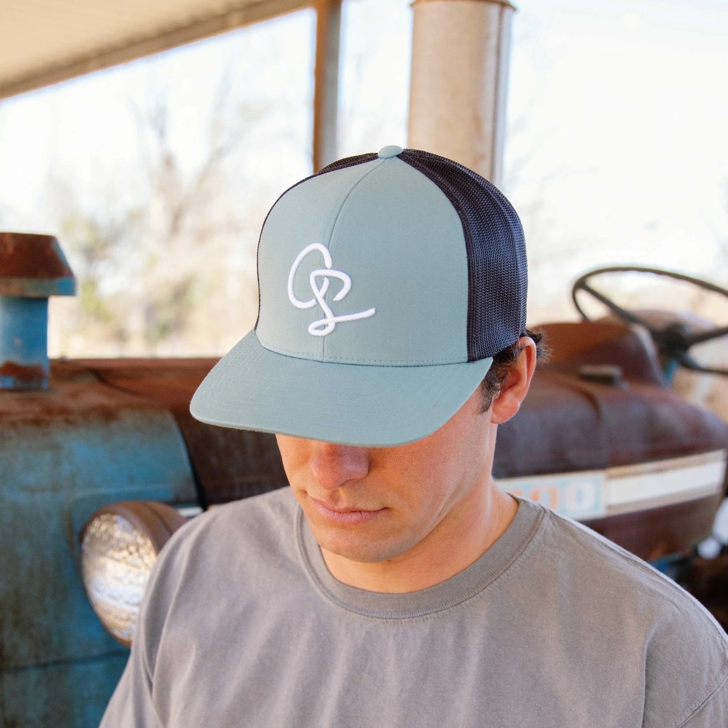 Old South Initials - Trucker Hat