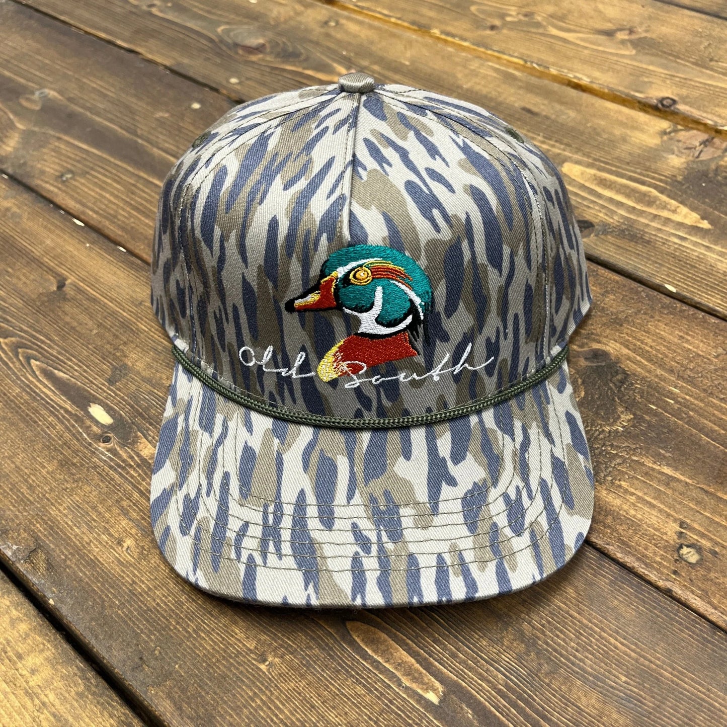 Old South Wood Duck Head Osland Camo - YOUTH Trucker Hat