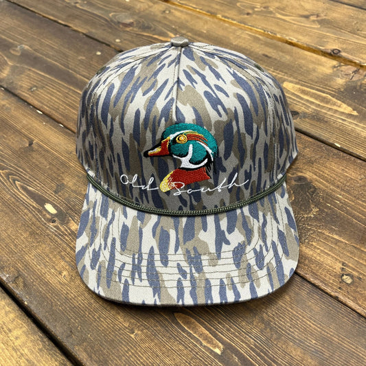 old south tobacco hat - Trucker Curved or Flat Old South Cotton Boll Trucker