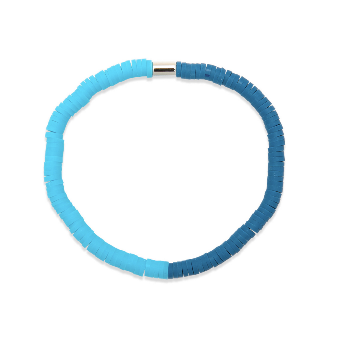 Pura Vida Seascape Vinyl Disc Bracelet - Bluebell