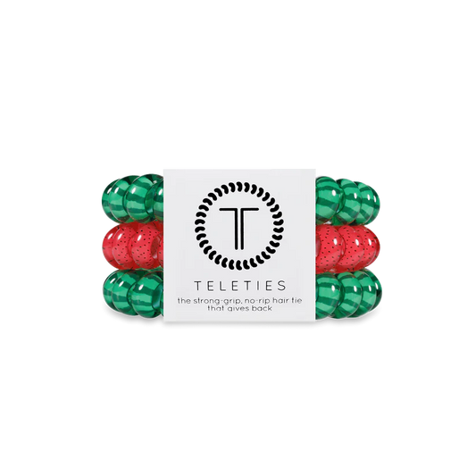Teleties Large Hair Ties - Slice of Summer
