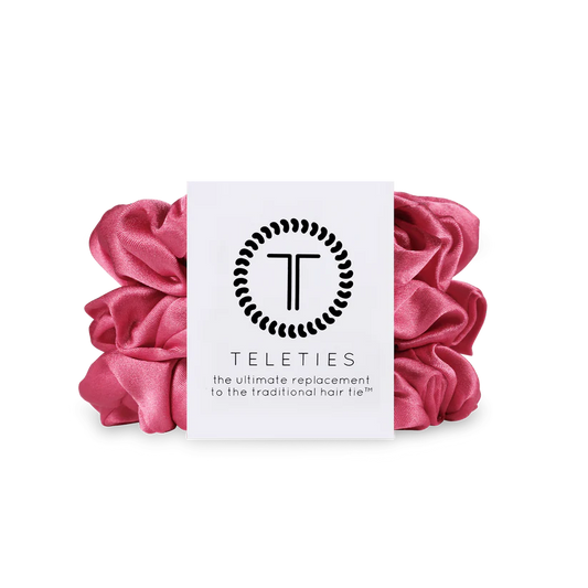 Teleties Large Silk Scrunchies - Slice of Summer