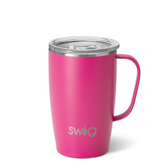 Swig Hot Pink Travel Mug 18oz
