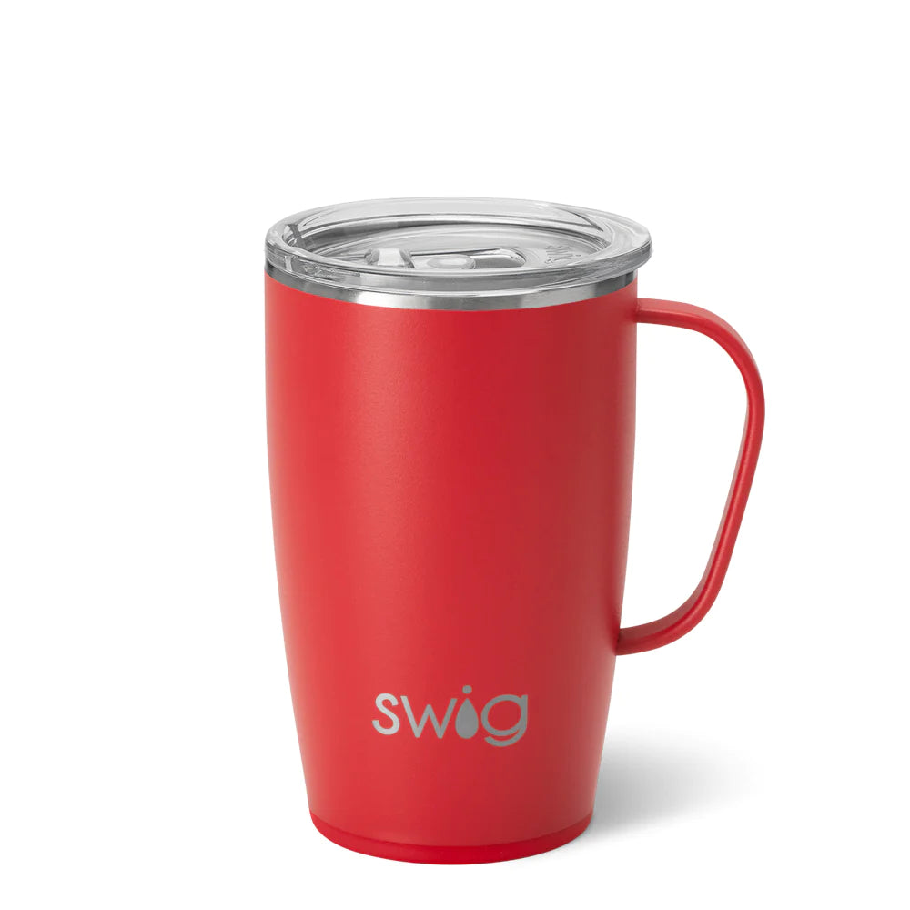 Swig Red Travel Mug 18oz