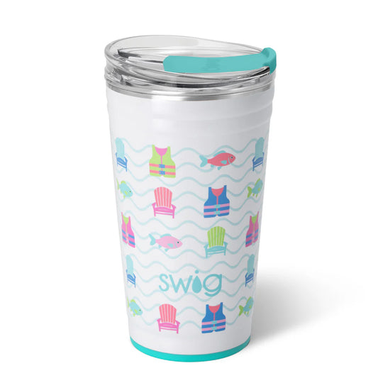 Swig Party Cup Lake Girl 24oz