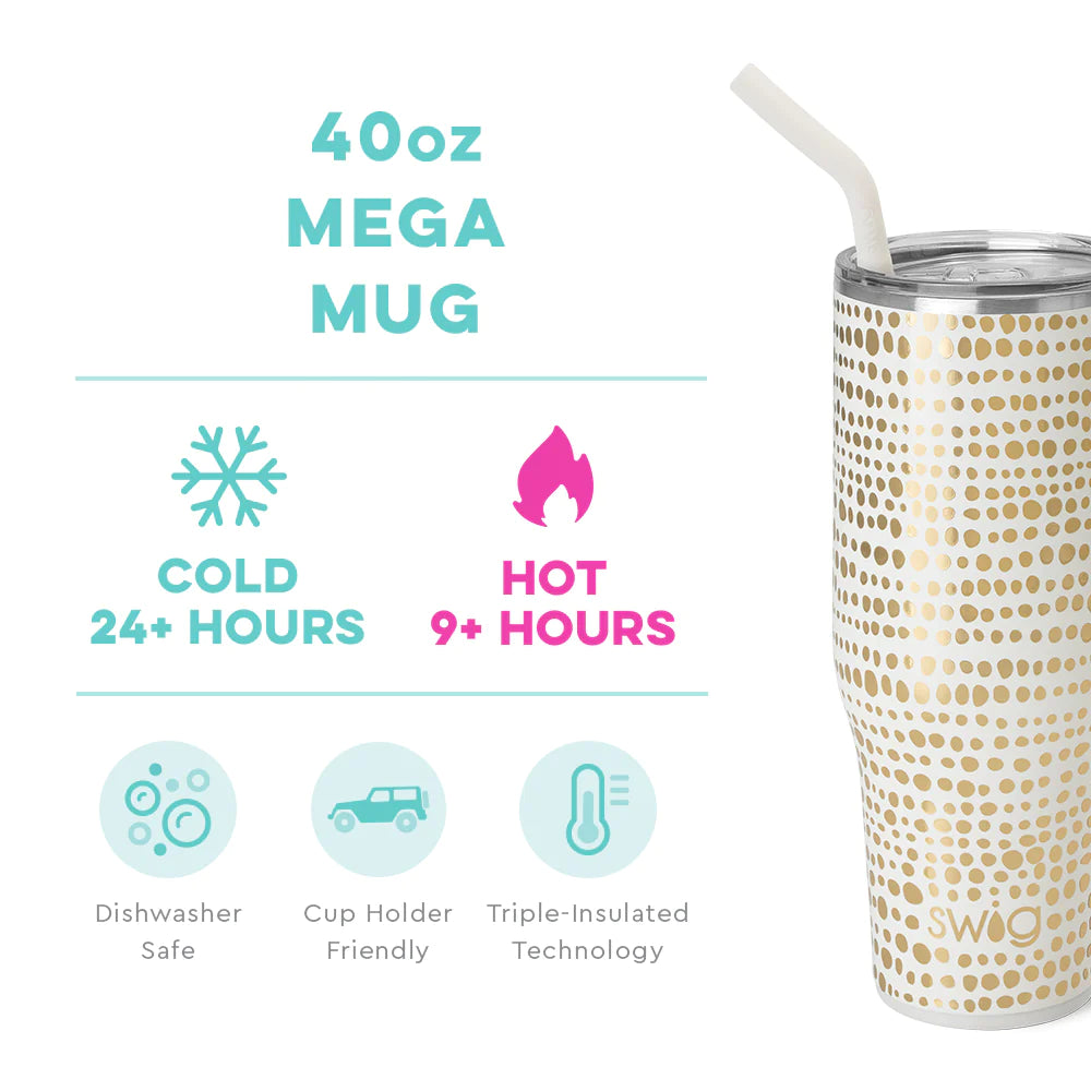 Swig Glamazon Gold Mega Mug 40oz