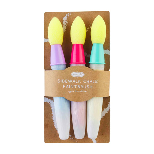 Sidewalk Chalk Paint Brush Set