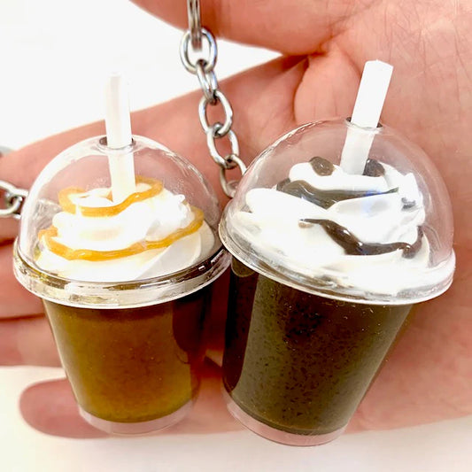 Iced Coffee Keychain