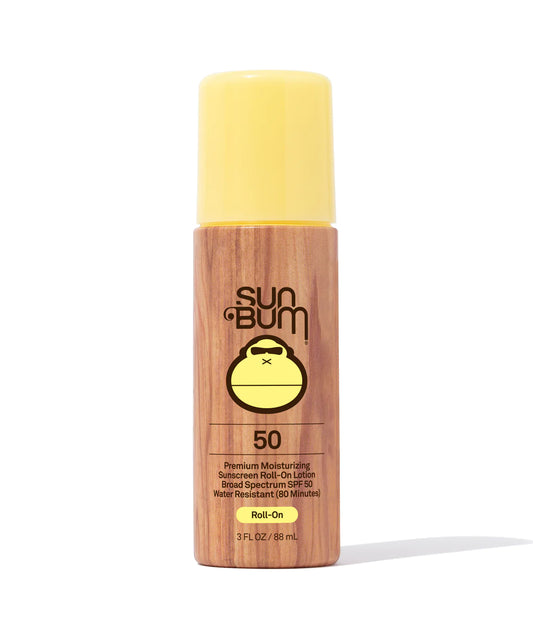 Sun Bum Original SPF 50 Sunscreen Roll-On Lotion 3 oz.