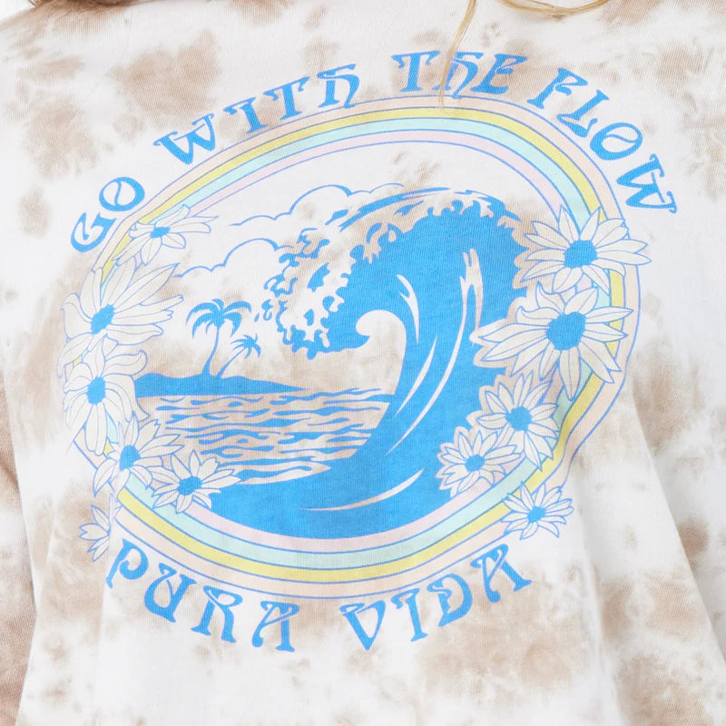 Go With the Flow Long Sleeve Boxy Tee