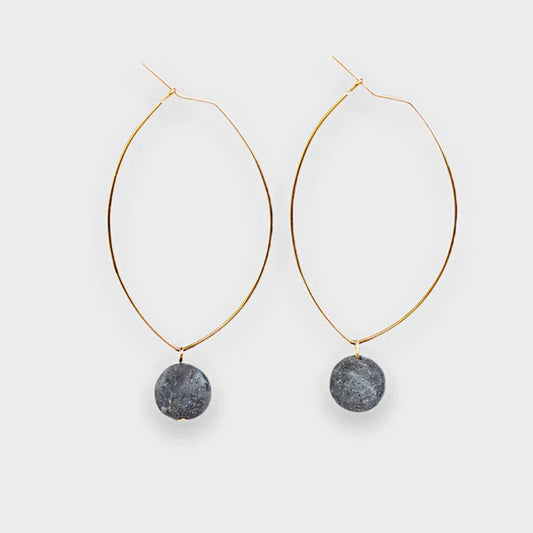 Lenny Earrings Labradorite