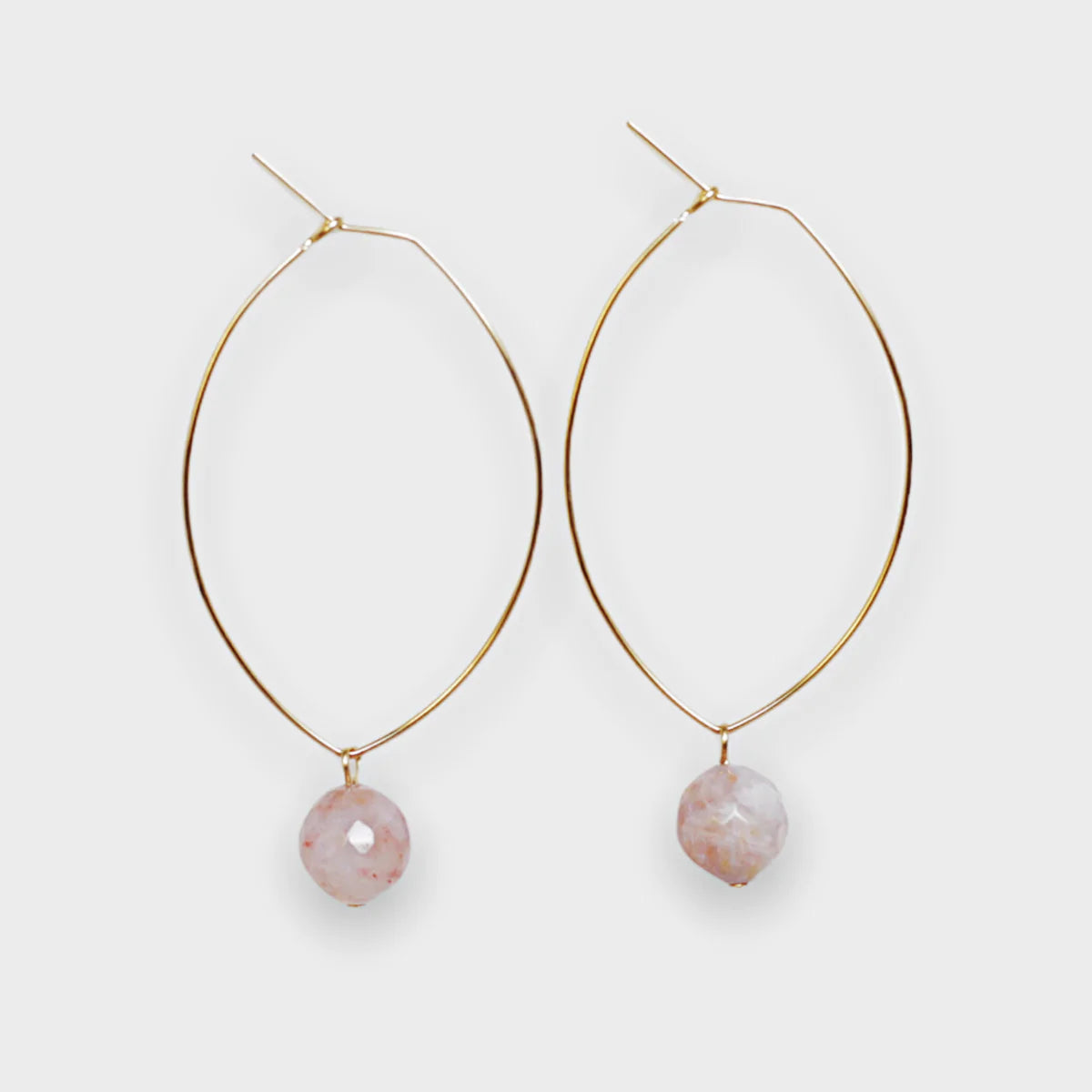 Lenny Earrings - Moonstone