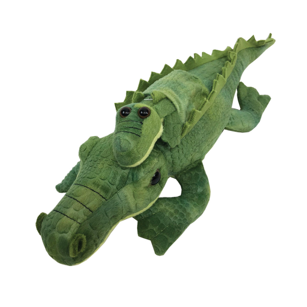 Plush Alligator w/baby