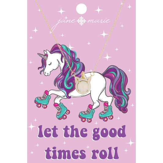 Kids Crystal Necklace - Let the Good Times Roll