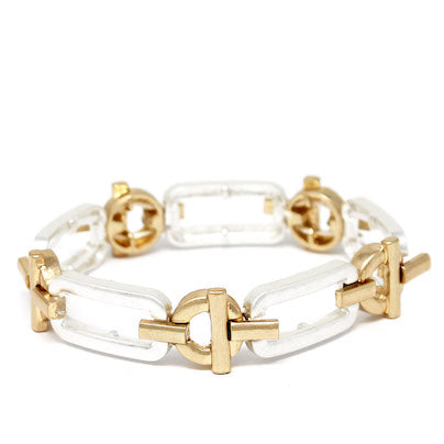 Joni Gold & Silver Bracelet