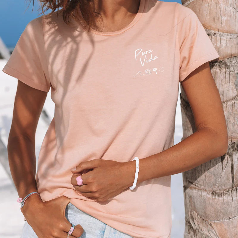Summer Vibes Fitted Tee
