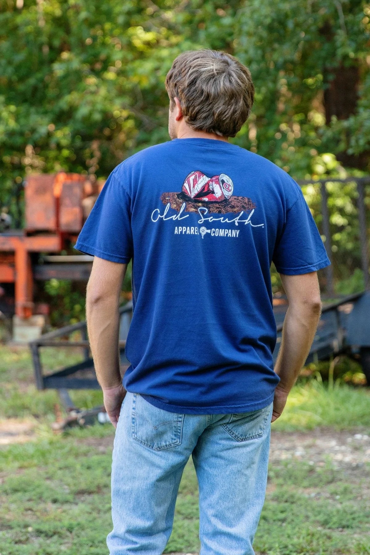 Old South Crushed Can Short Sleeve Tee