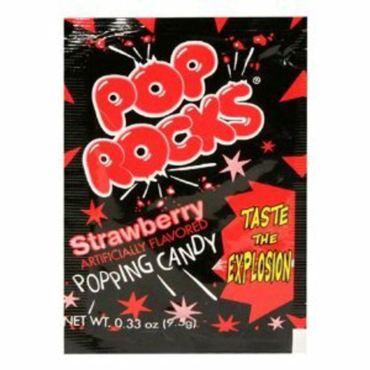 Pop Rocks Strawberry Popping Candy