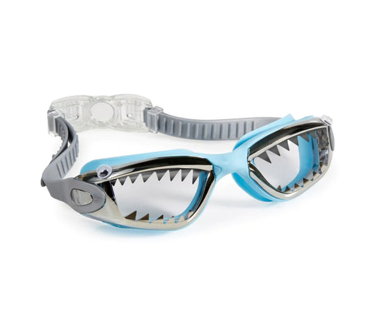 Bling2o Swim Goggles - Baby Blue Tip Jaws