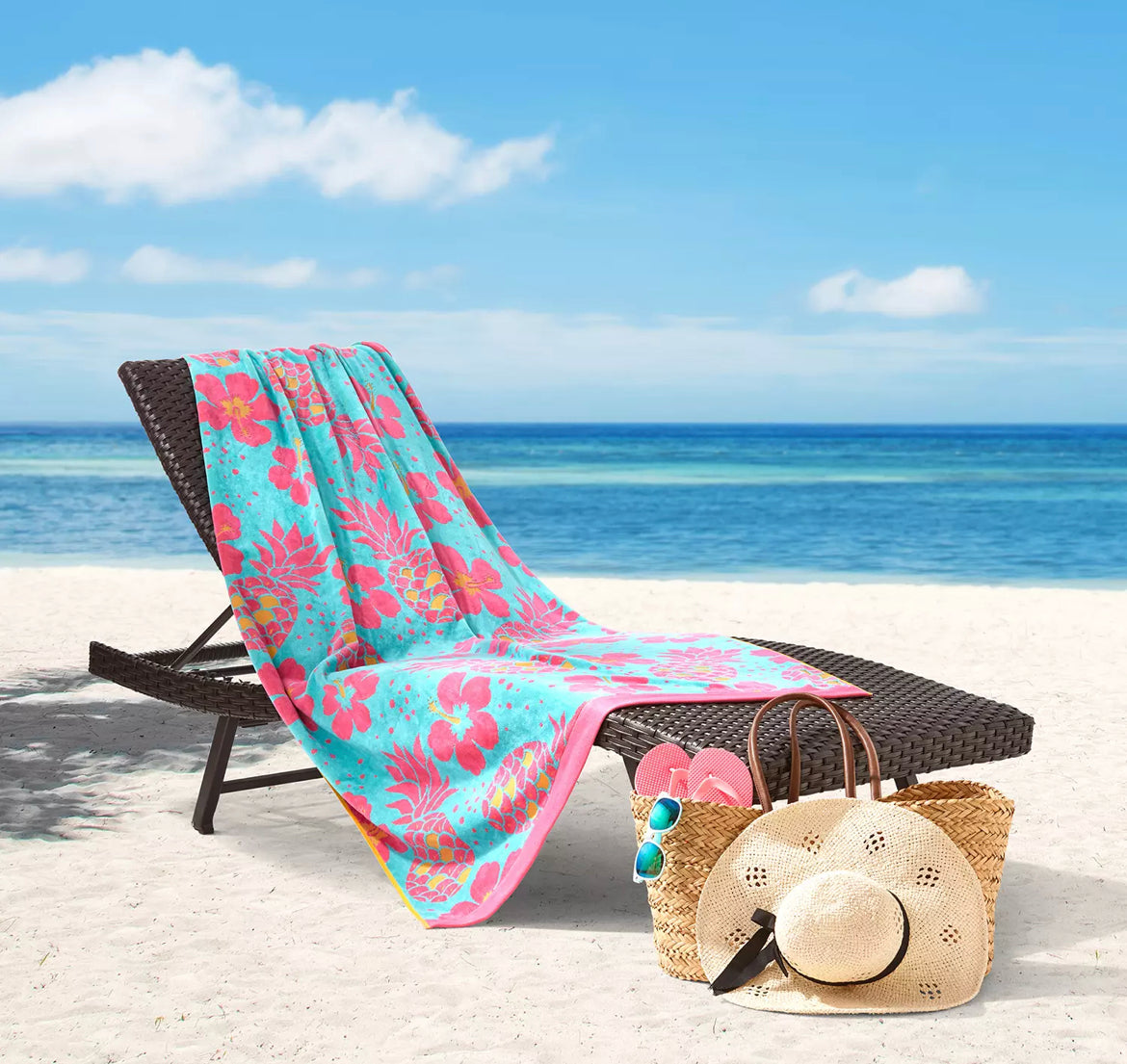 Adult Beach Towel - Tropicalia