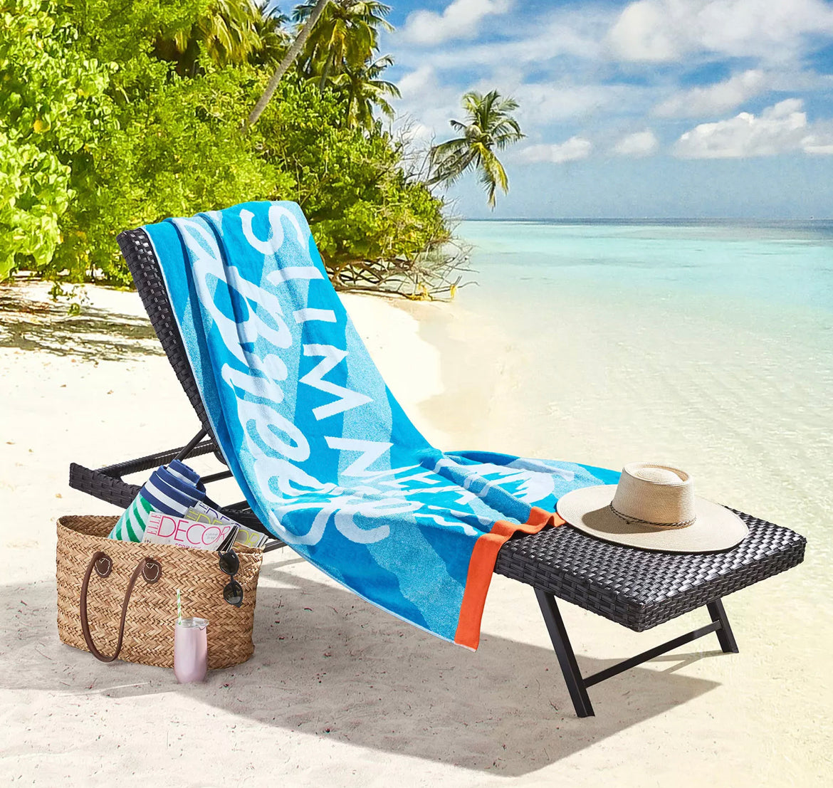Adult Beach Towel - Summer Breeze