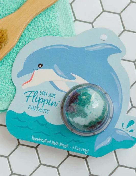 Flippin’ Fantastic Bath Bomb