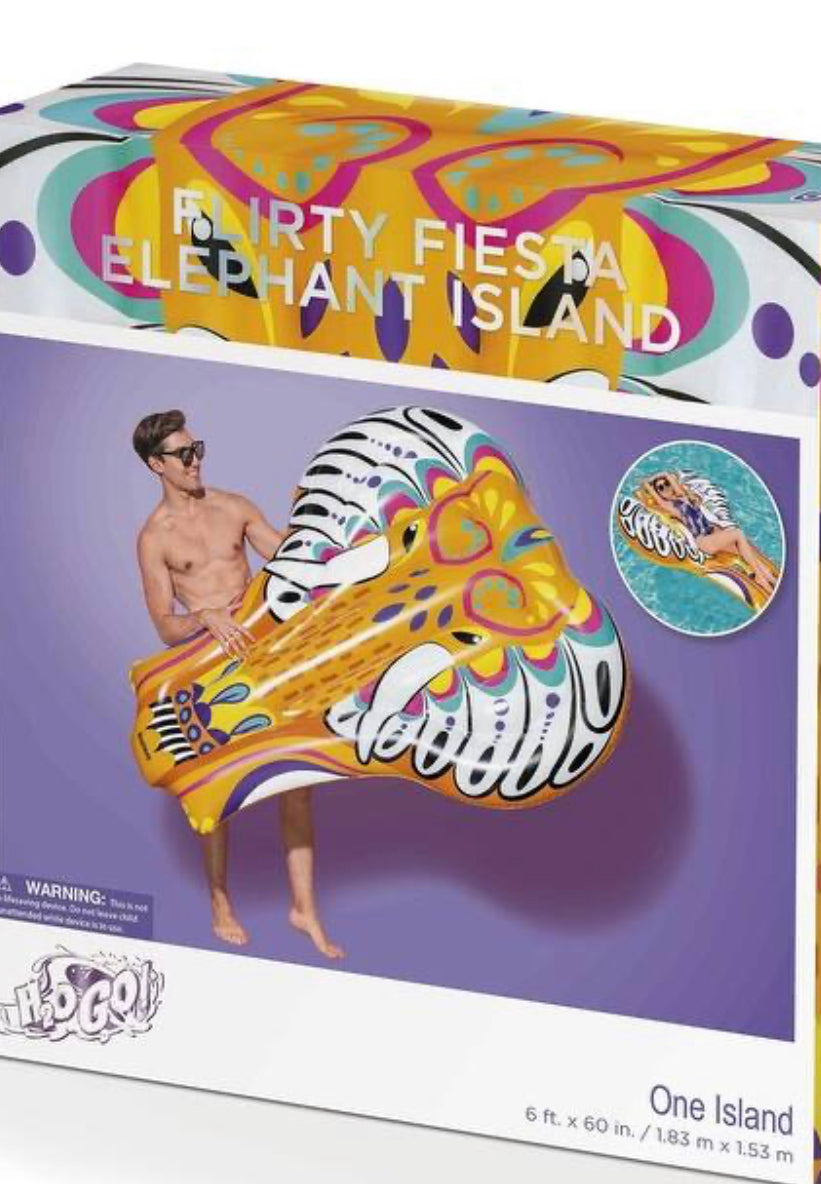 Flirty Fiesta Elephant Island Inflatable