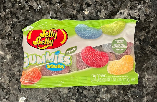 Jelly Belly Gummies Sours 4 oz