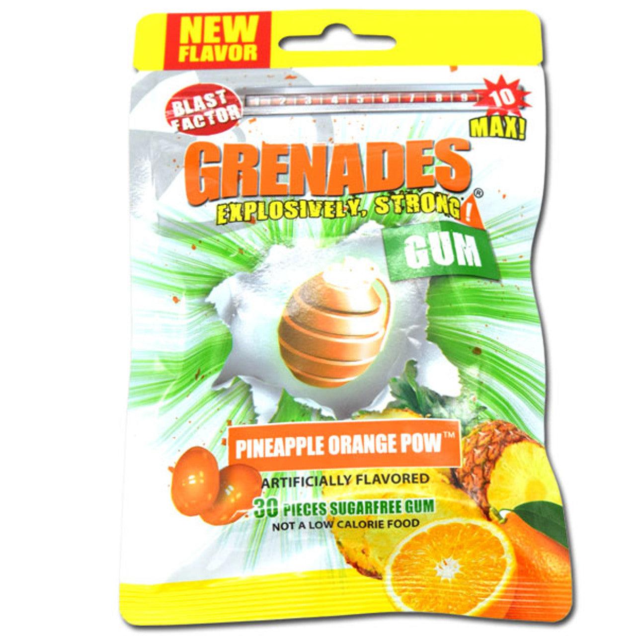 Grenades Gum - Pineapple Orange Pow